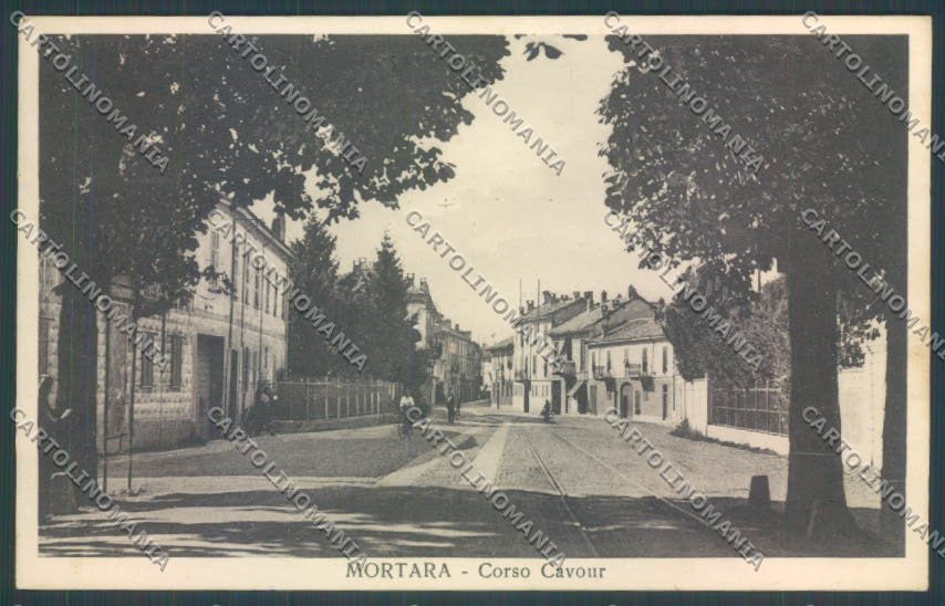 Pavia Mortara cartolina EE4300 – fronte
