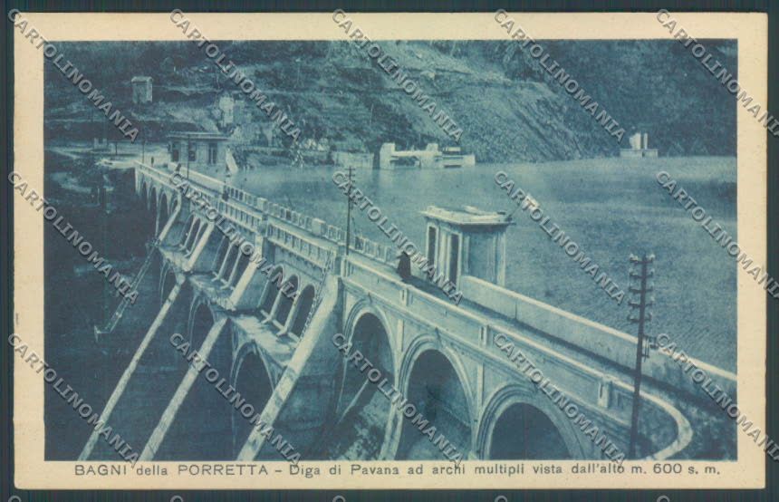 Pistoia Sambuca Pavana Diga cartolina EE4312 – fronte