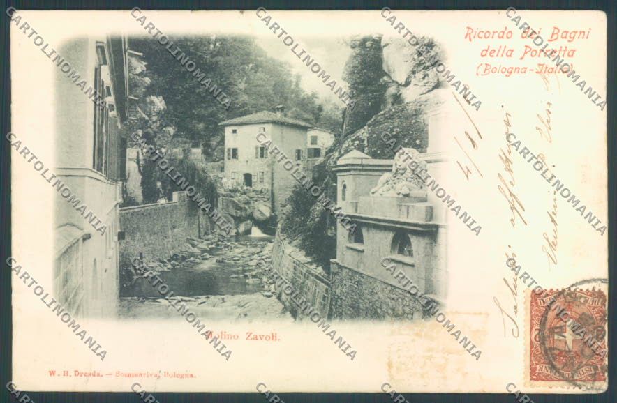 Bologna Porretta Terme cartolina EE4319 – fronte