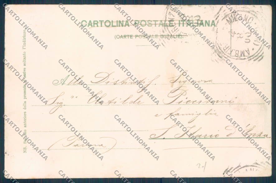 Bologna Porretta Terme cartolina EE4319 – retro