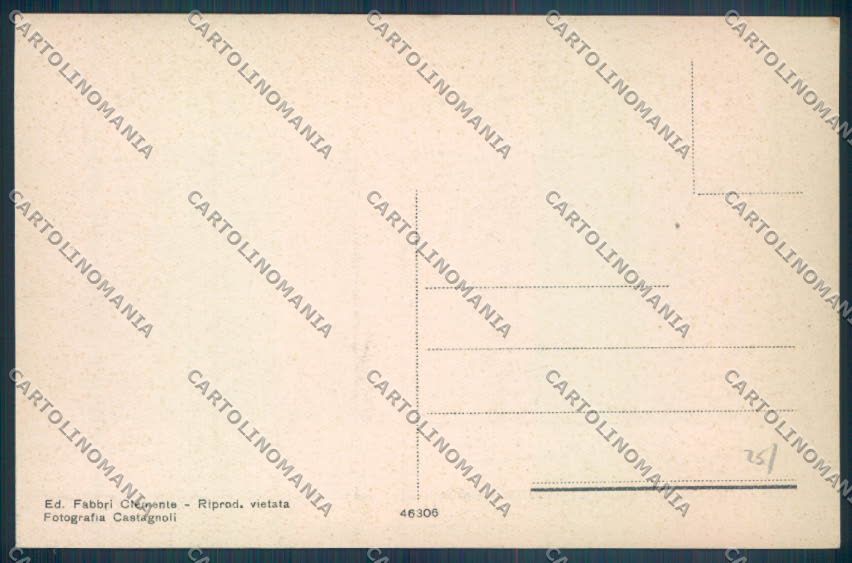 Bologna Porretta Terme cartolina EE4329 – retro