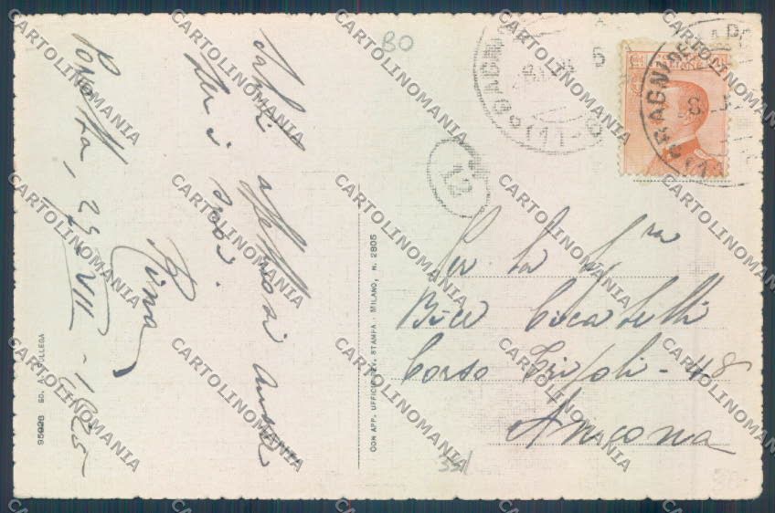 Bologna Porretta Terme cartolina EE4335 – retro