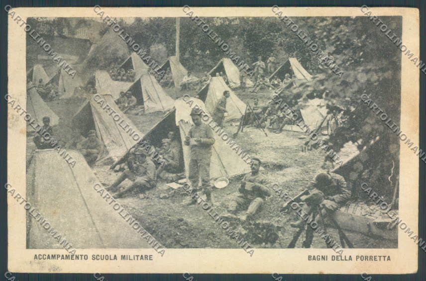 Bologna Porretta Terme Militaria cartolina EE4342 – fronte