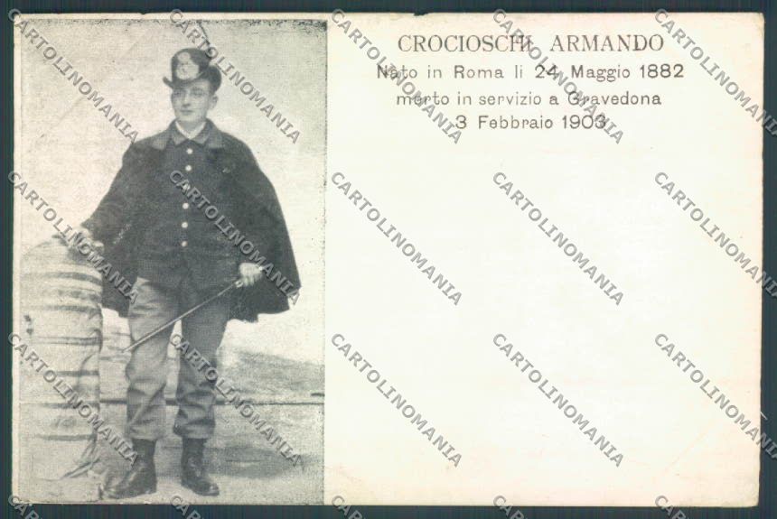Como Gravedona Crocioschi Gdf ? cartolina EE4350 – fronte