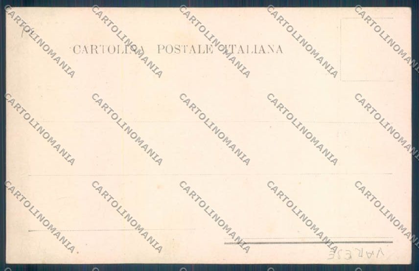 Varese Cittiglio Militari Fanteria cartolina EE4377 – retro