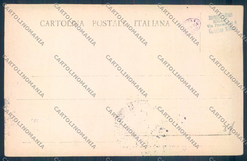 Varese Cittiglio Militari Fanteria cartolina EE4378 – retro