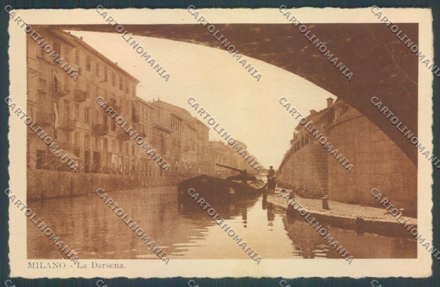 Milano Naviglio cartolina EE4406 – fronte