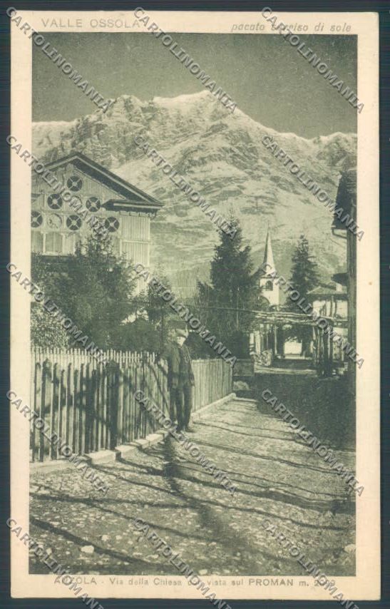 Verbania Anzola d'Ossola cartolina EE4411 – fronte