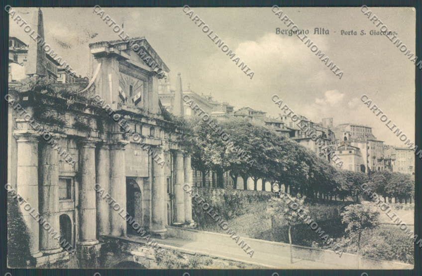 Bergamo Città cartolina EE4418 – fronte
