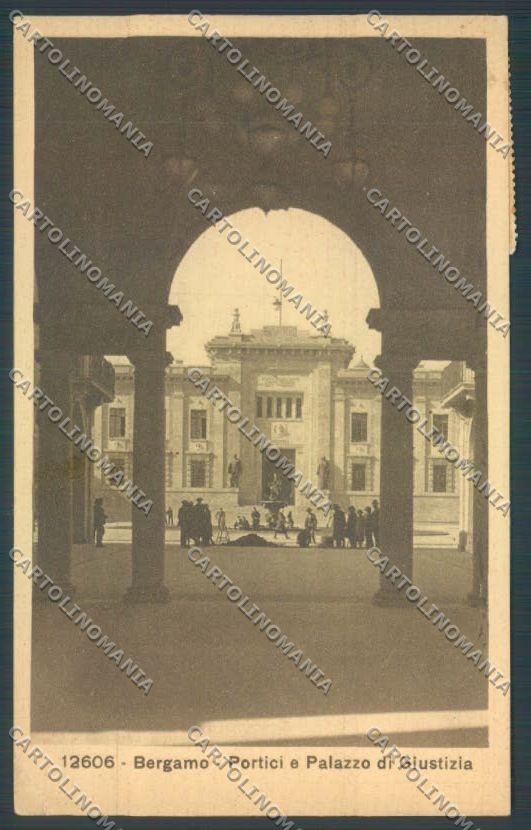 Bergamo Città cartolina EE4419 – fronte