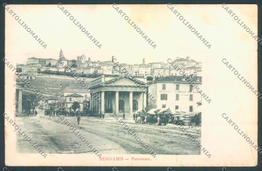 Bergamo Città cartolina EE4421 – fronte