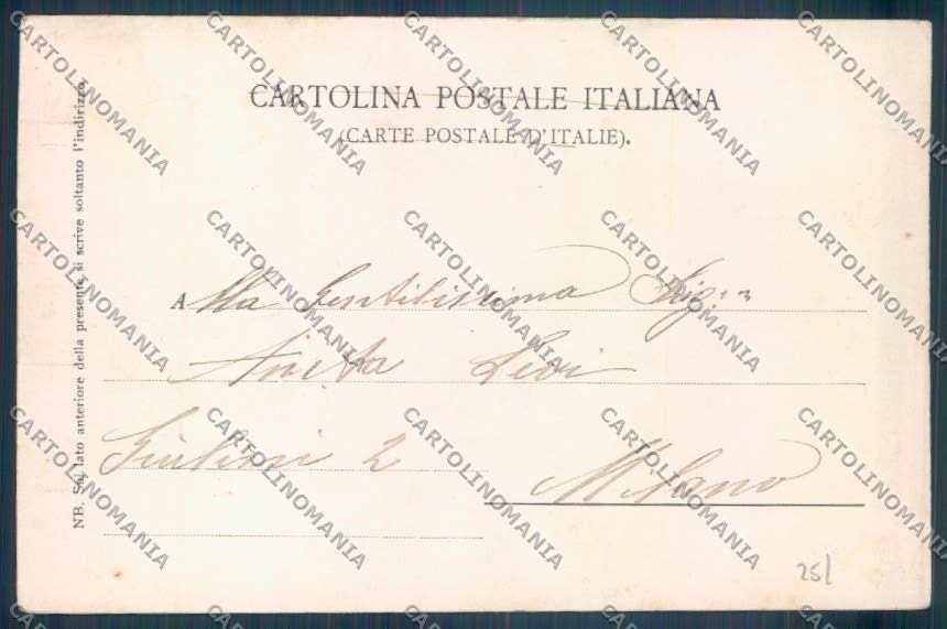 Bergamo Città cartolina EE4421 – retro