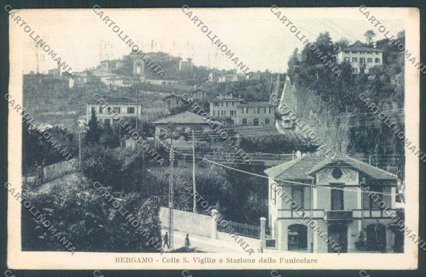 Bergamo Città cartolina EE4429 – fronte