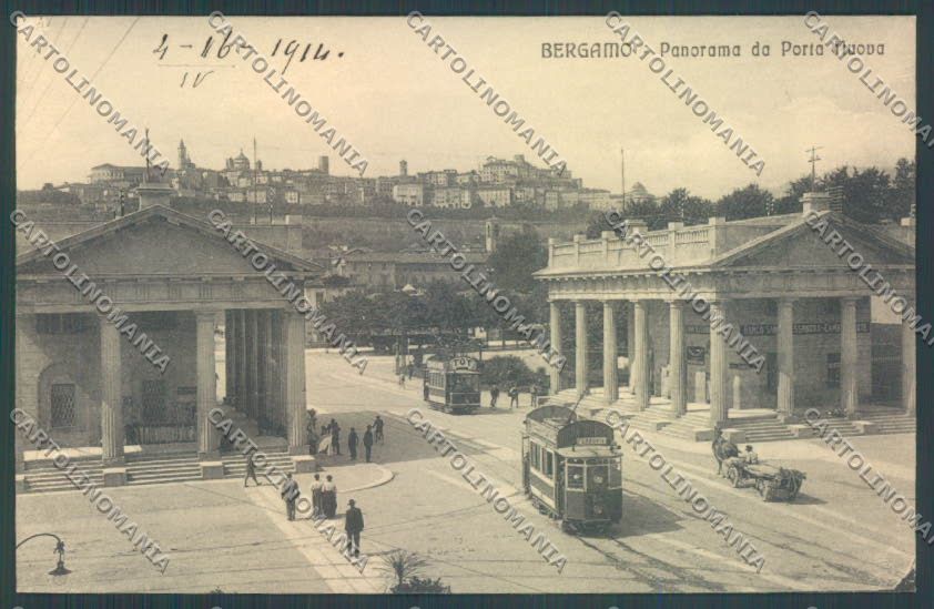 Bergamo Città cartolina EE4431 – fronte