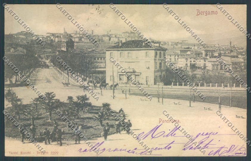 Bergamo Città cartolina EE4436 – fronte