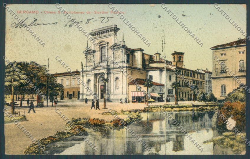 Bergamo Città cartolina EE4440 – fronte
