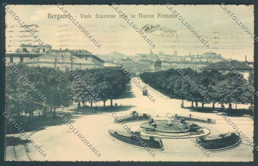 Bergamo Città cartolina EE4449 – fronte