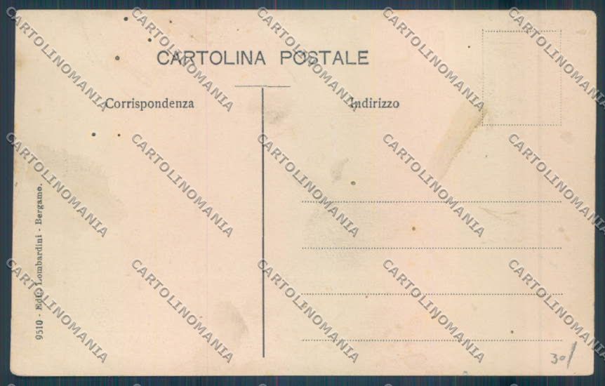 Bergamo Città cartolina EE4457 – retro