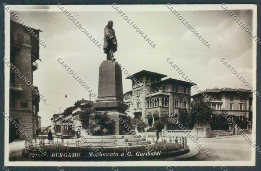 Bergamo Città Garibaldi Foto cartolina EE4469 – fronte