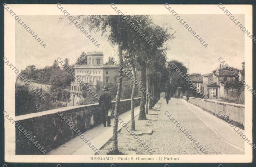 Bergamo Città cartolina EE4472 – fronte