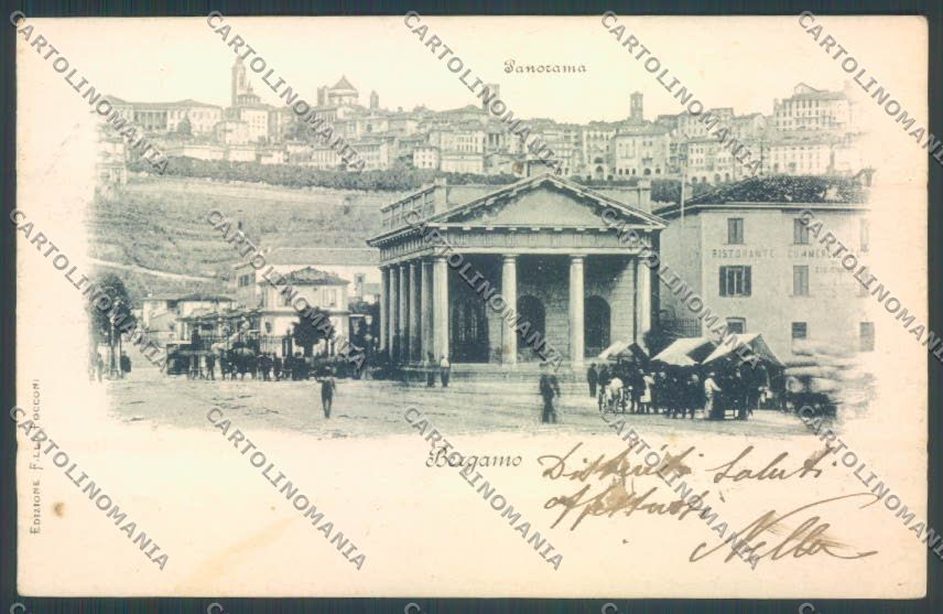 Bergamo Città cartolina EE4476 – fronte