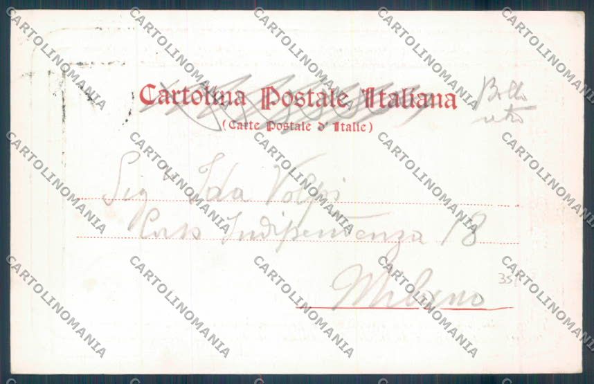 Bergamo Città cartolina EE4478 – retro