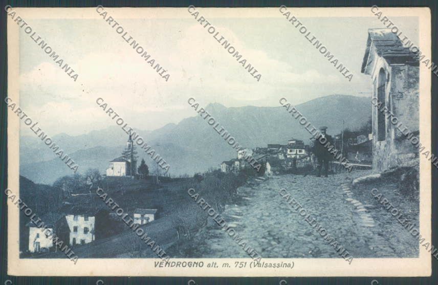 Lecco Vendrogno cartolina EE4501 – fronte