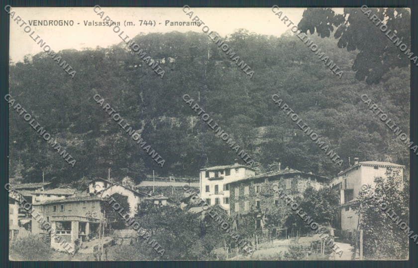 Lecco Vendrogno cartolina EE4502 – fronte