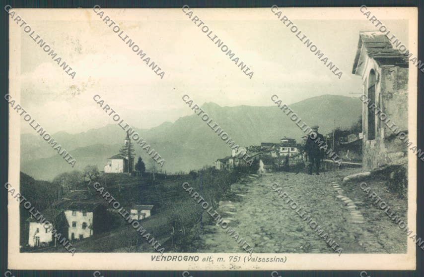 Lecco Vendrogno cartolina EE4503 – fronte