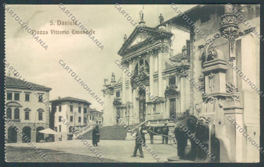 Udine San Daniele del Friuli cartolina EE4506 – fronte