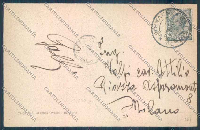 Verbania Belgirate Battello cartolina EE4513 – retro