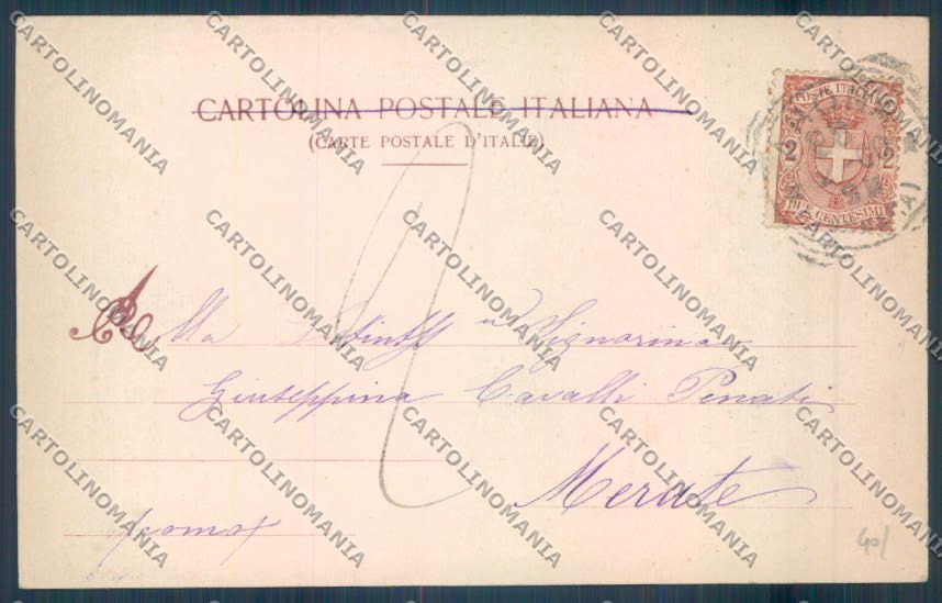 Verbania Belgirate Cairoli cartolina EE4520 – retro