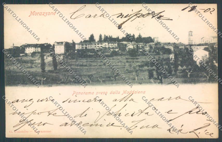 Varese Morazzone cartolina EE4556 – fronte