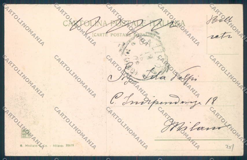 Varese Morazzone cartolina EE4567 – retro