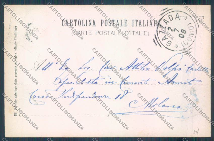 Varese Morazzone Foto cartolina EE4585 – retro