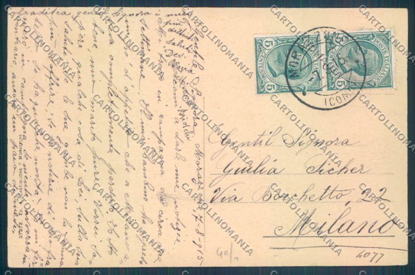 Varese Morazzone cartolina EE4591 – retro
