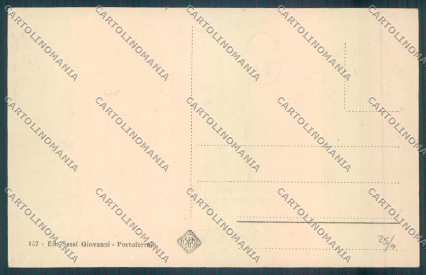 Livorno Elba Portoferraio cartolina EE4640 – retro