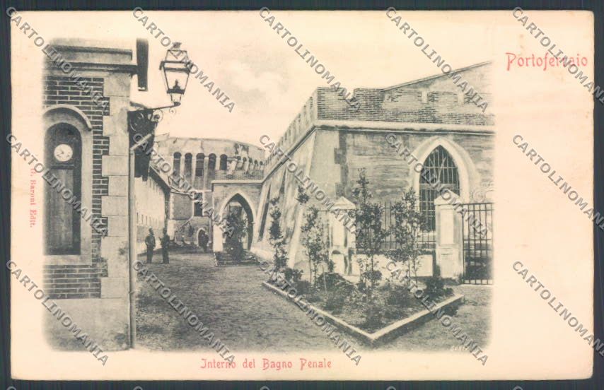 Livorno Elba Portoferraio SCOLLATA cartolina EE4645 – fronte