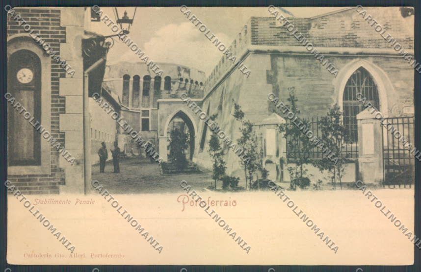 Livorno Elba Portoferraio Carceri cartolina EE4646 – fronte