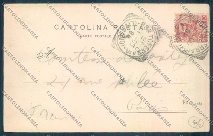 Livorno Elba Portoferraio cartolina EE4661 – retro