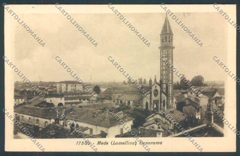Pavia Mede Lomellina cartolina EE4720 – fronte