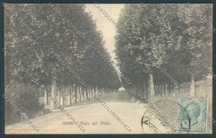 Pavia Mede Lomellina cartolina EE4725 – fronte