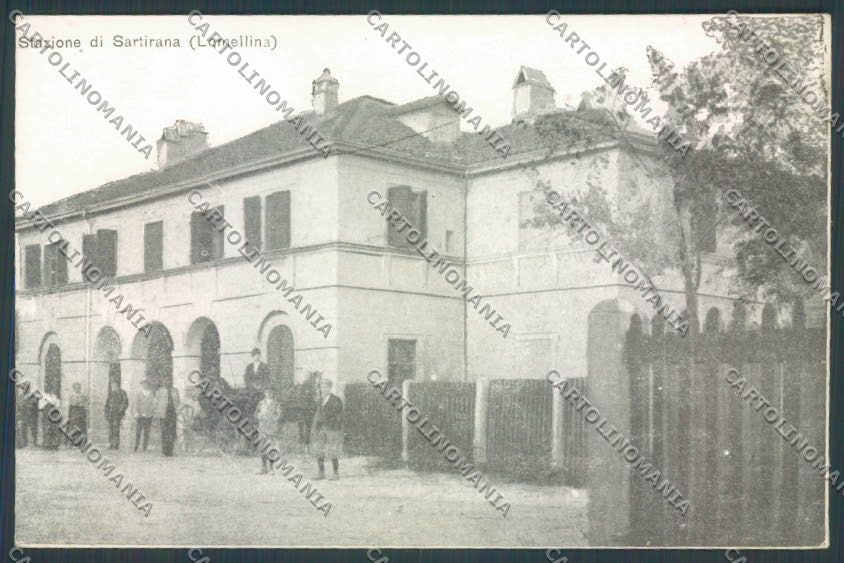 Pavia Sartirana Lomellina Stazione cartolina EE4736 – fronte
