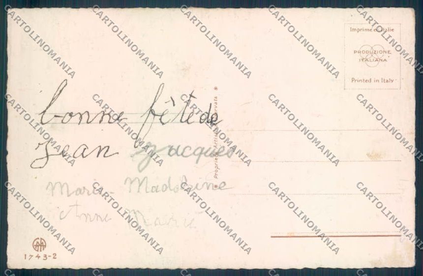 Colombo Children Bambini Postcard cartolina EE4783 – retro