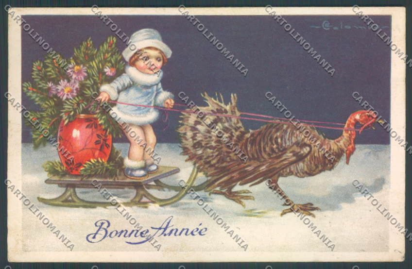 Colombo Children Bambini Turckey Postcard cartolina EE4797 – fronte
