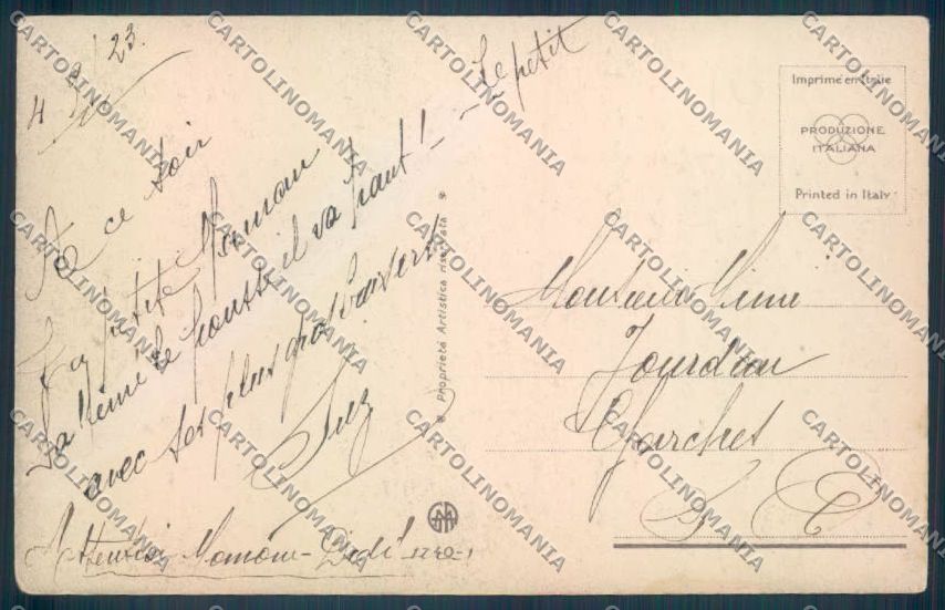 Colombo Children Bambini Postcard cartolina EE4808 – retro