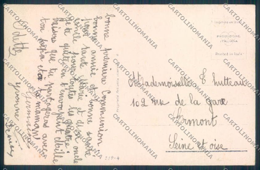 Colombo Children Bambini Postcard cartolina EE4816 – retro