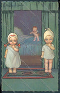 Colombo Children Bambini Cupid Postcard cartolina EE4819 – fronte