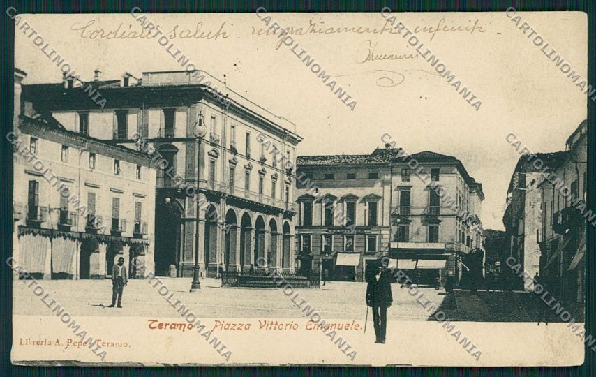Teramo Città cartolina EE4877 – fronte
