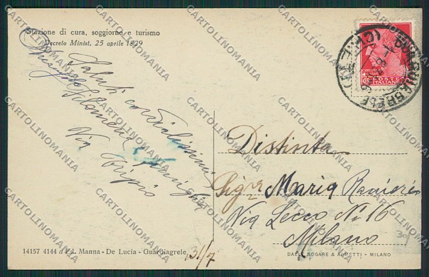 Chieti Guardiagrele cartolina EE4896 – retro